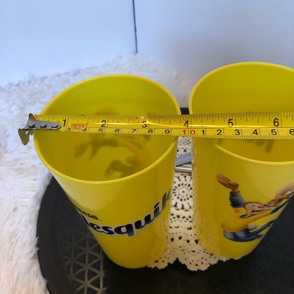 Set of 2 Nesquick Cups and Mixing Spoons - Picture 5 of 9